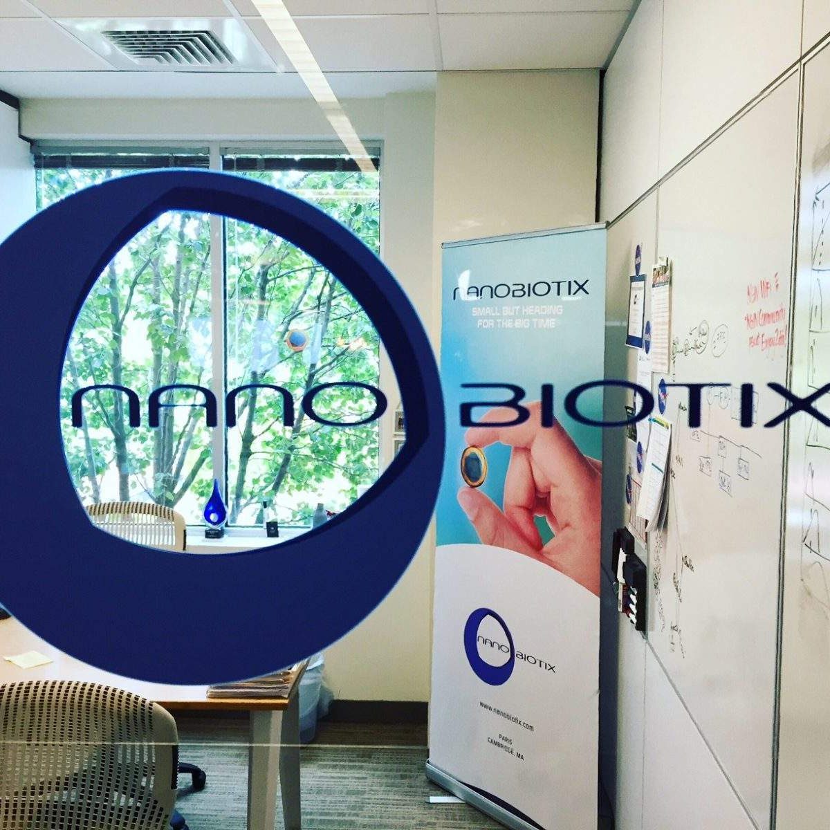 Shared office space Nanobiotix NGIN Workplace office