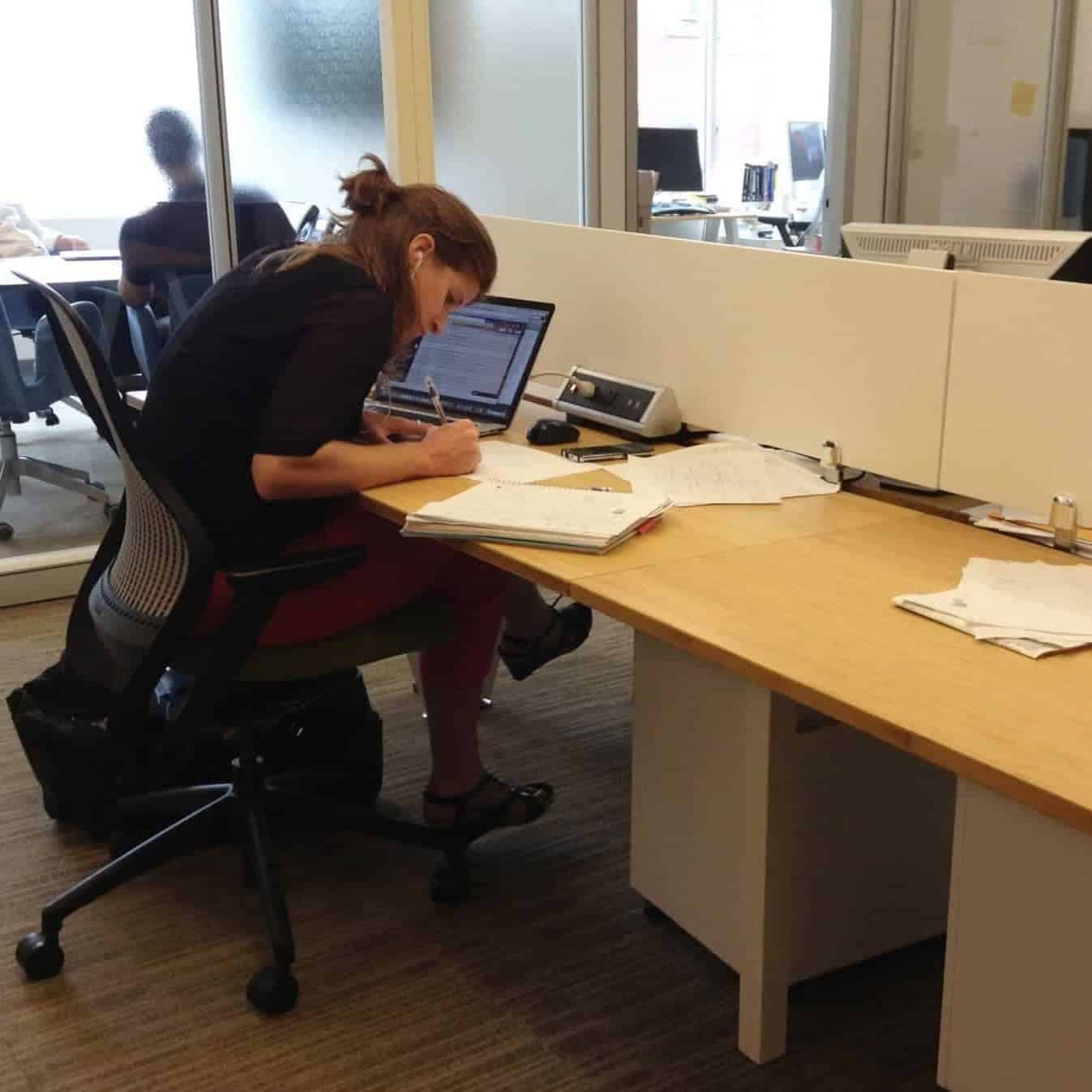 Solo Entrepreneurs working hard on their projects, trying to launch their careers.